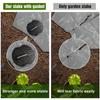 200pcs 100 Heavy Duty U Shaped Ground Stakes 100 Washers for Outdoor Tents Garden Fabric Landscape Weed Control Fabric High Strength Lawn Anchoring