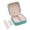 Mini Jewelry Travel Case Small Portable Jewellry Organizer Box Portable Display Storage Box for Rings Earrings Necklaces Gifts