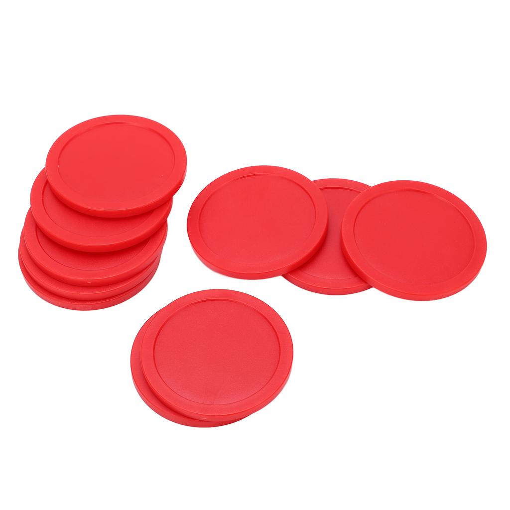10 st 64 mm Ishockeybordspuckar Ersättning Runda Bordshockeypuckar för Övning och Träning