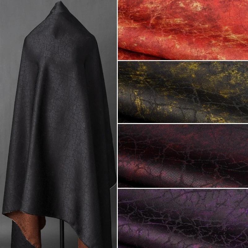 Chinese-style Tortoiseshell Texture Fabric DIY Top Cheongsam Hanfu Dress and Tang Suit Made of Xiangyunsha Flower Lily Fabric