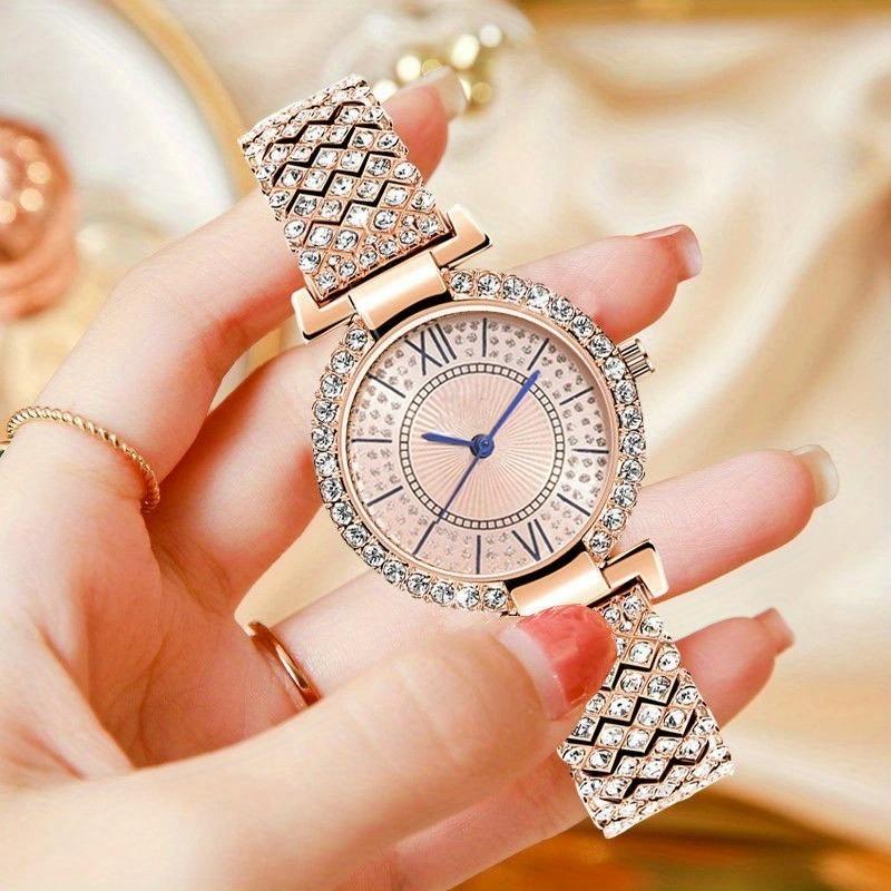 Gypsophila women's watch steel band full diamond watch