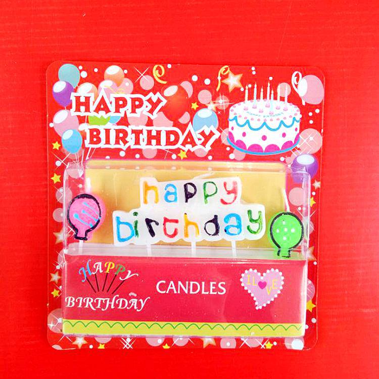 Scented Creative Happy Birthday & Valentine s Day Candles