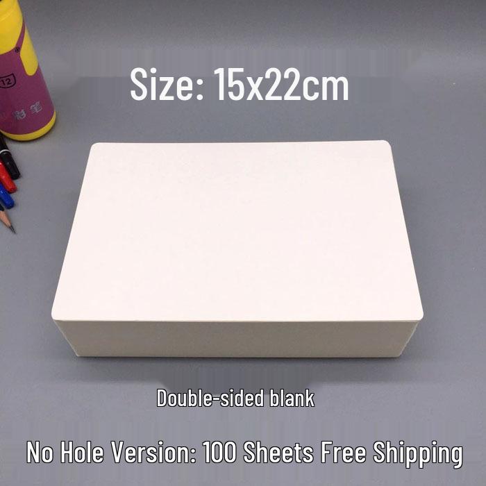 DIY Blank Postcards: Creative Writing, English Word, and Pinyin Greeting Cards