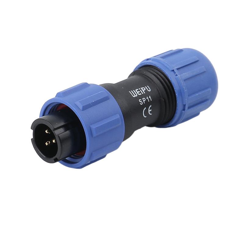 WEIPU SP11 SP1110/P SP1110/S IP68 Low Voltage 2 3 4 5 Pin Electronic Connector Waterproof DC AC Power Cable Wire Adapter LED