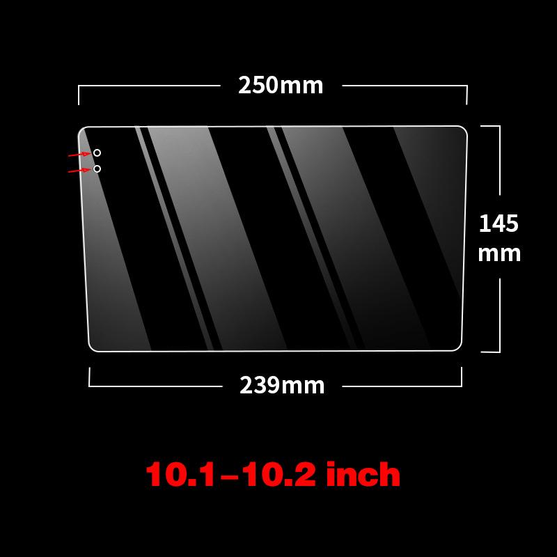 Auto Hartglas Schutzfolie Autoaufkleber Für Junsun V1 9 10,1 Zoll Autoradio Stereo DVD GPS Touch Voll-LCD-Bildschirm