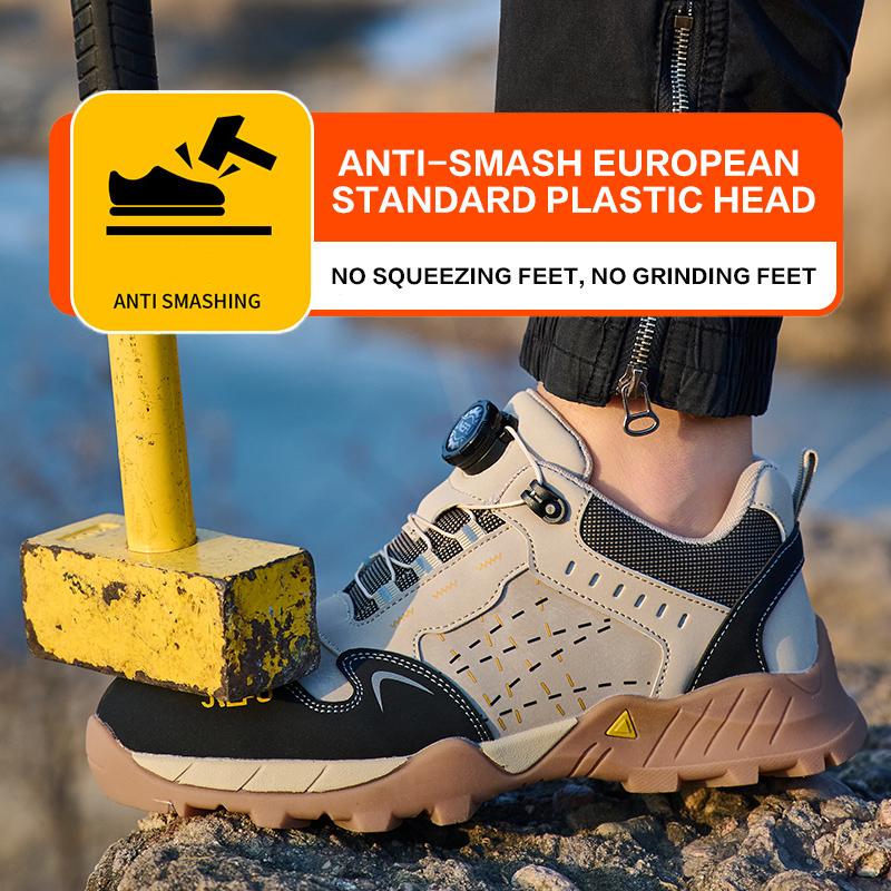 High-quality Protection Shoes Men Boots Composite toe insulating shoes Work Boots Safety Shoes Men Indestructible shoes Non-slip