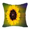 Sunflower Print Pillowcase Office Living Room Home Pillowcase Car Ornaments