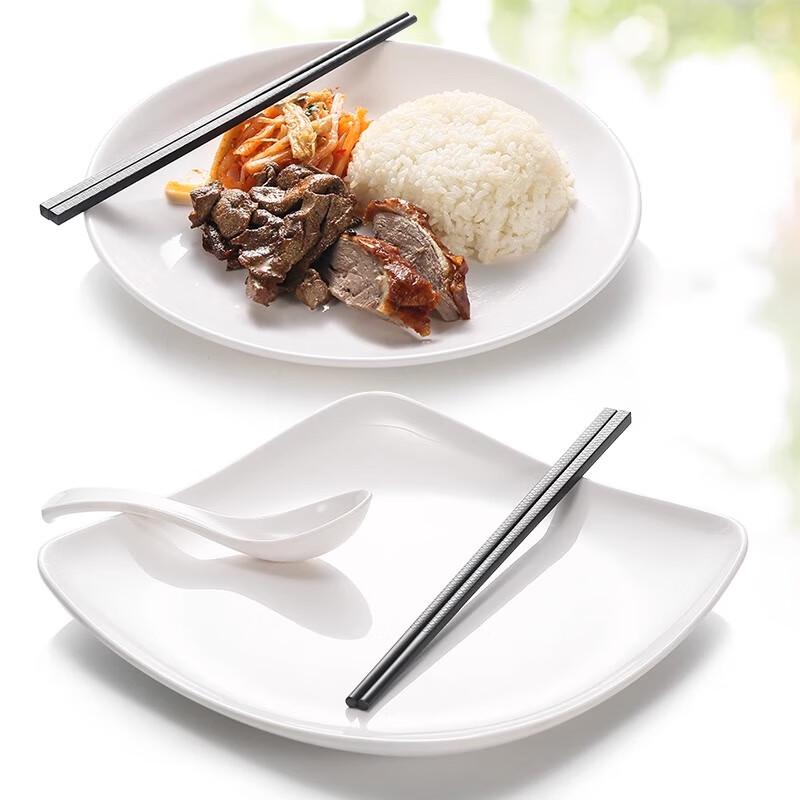 Ovales Melamin-Tablett mit 6 Fächern