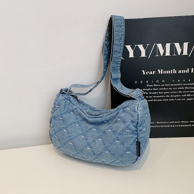 Rhomboid Shoulder Bag Women's Crossbody Bag Large Capacity Dumpling Bag