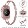 Diamantarmband für Damen für Apple Watch Band Serie 8 7 6 SE 5 4 3 Abnehmbares Armband Ultra 49 mm 41 mm 45 mm 40 mm 44 mm 38 mm 42 mm Gürtel