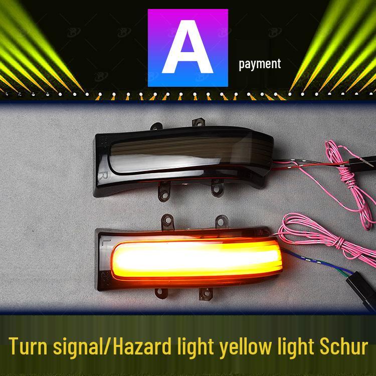 

Toyota Previa/Noah/Vanguard Sequential Turn Signal & Daytime Running Light with Blue Tint Rearview Mirror.