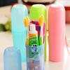 1Pcs Practical Organizer Travel Camping Bath Toothbrush Toothpaste Holder Cover Protect Case Box