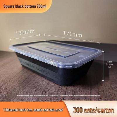 Yipan Rectangular Disposable Meal Box