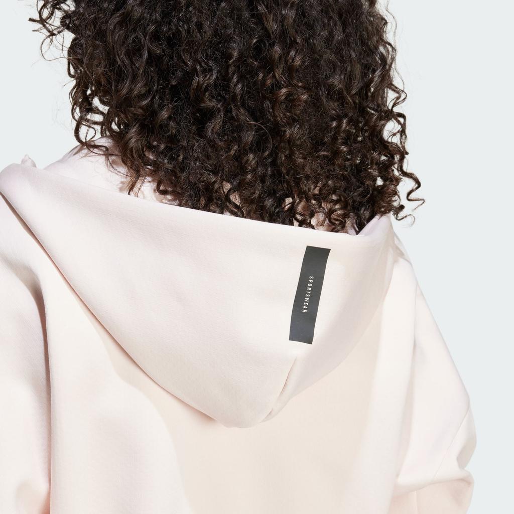 Adidas Z.N.E. True Healing Series FW24 Water-Resistant Sports Casual Hooded Long Sleeve Jacket Women Jacket Miracle-Quartz JF4789