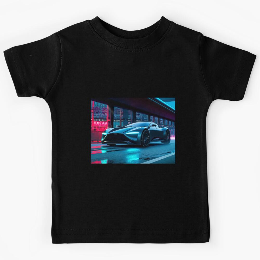 Cyberpunk Aston Martin Vulcan Kids T-Shirt 160