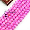 6mm Pink Synthetic Glass Beads - 138 Pcs/strand, DIY Handmade Jewelry Accessories