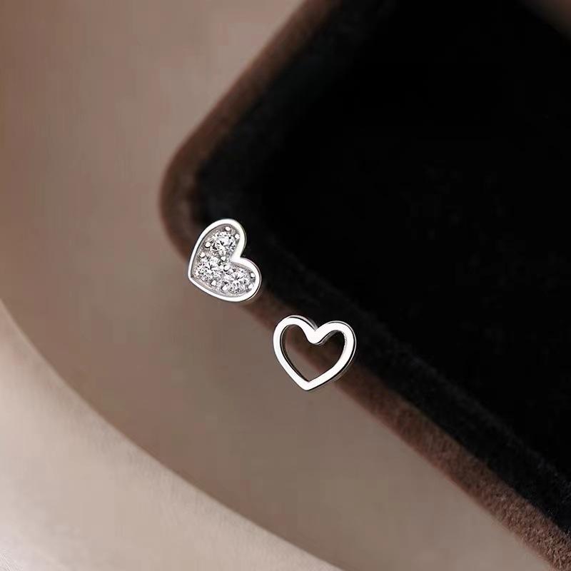 Love Stud Earrings New Earrings Light Luxury Niche Design High-end Earrings