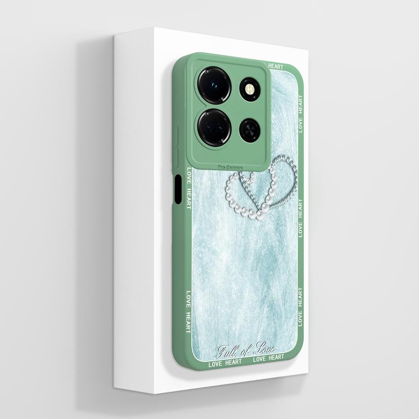 For Infinix Note 30 40 50 Pro Plus 50S 50x Beautiful Crystal Butterfly Phone Cases Screen Protector Liquid Silicone Dustproof Shell For Infinix Casing