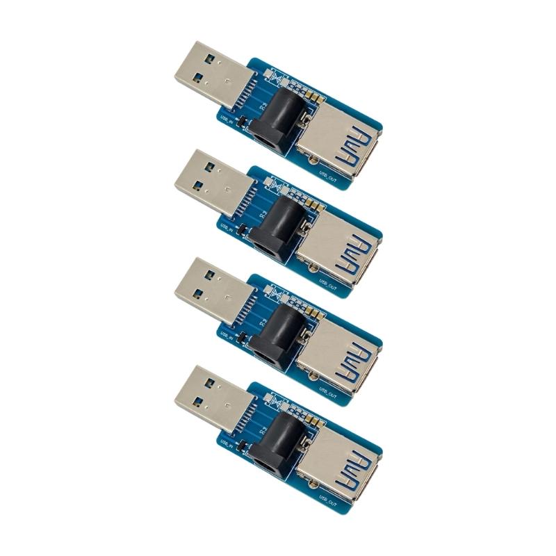 USB Power Enhancement Module Builted-in Automatic Switching MOS Circuit Power Enhancement Board Power Splitter Module
