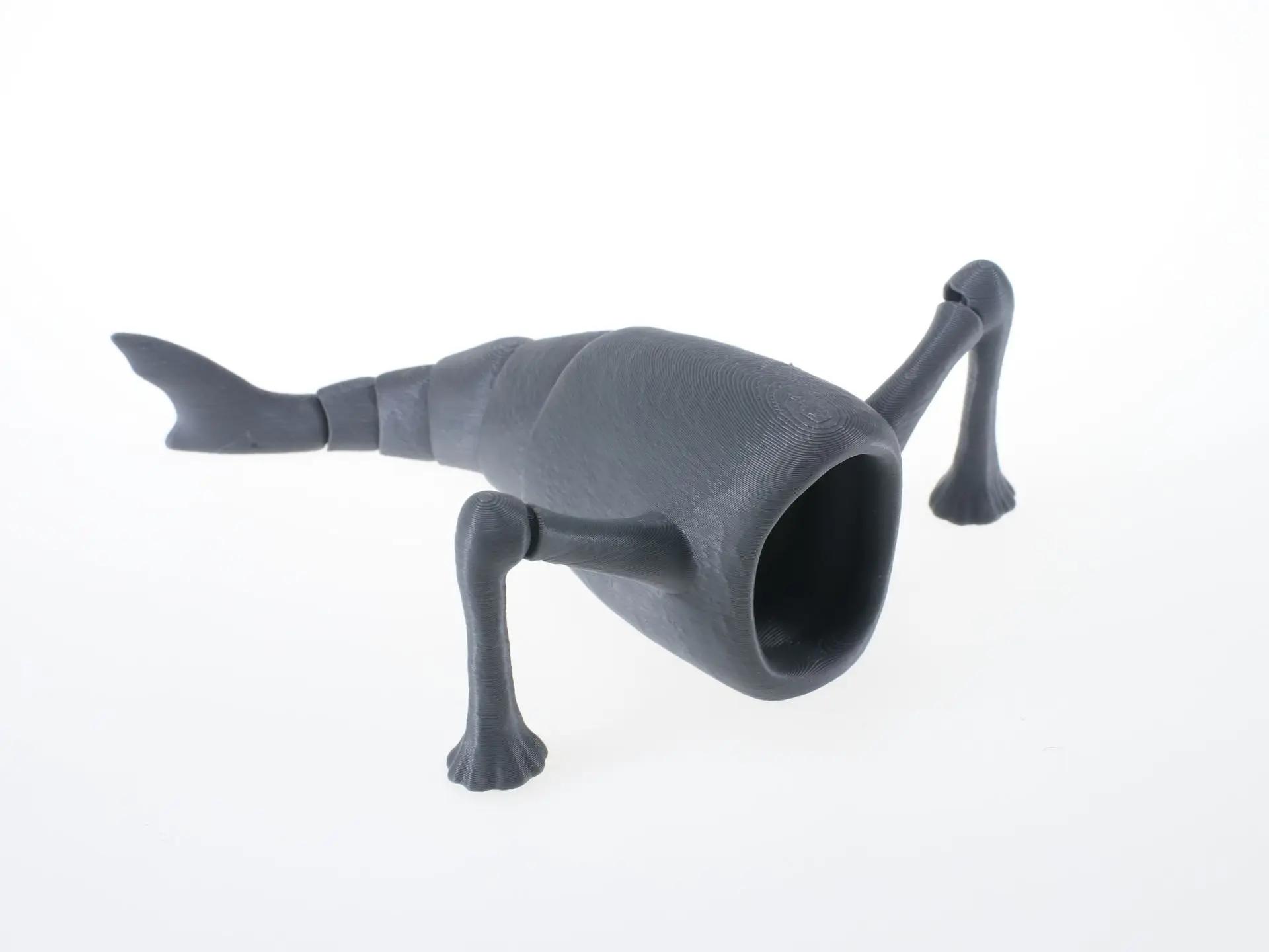 

Новая 3D-печатная кукла глубоководной рыбы, забавная фигурка-модель, настольное украшение для дома, милый подарок для детей и взрослых