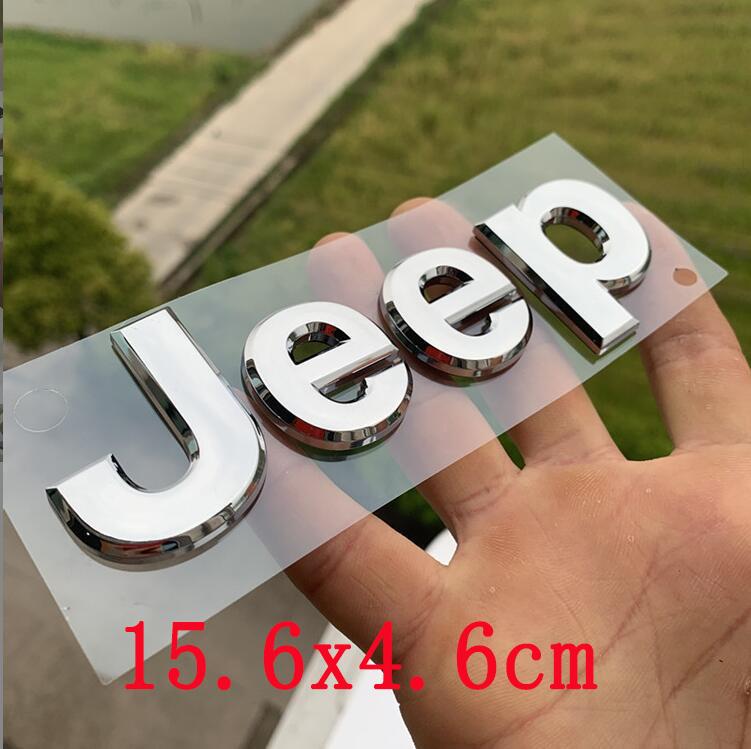 Car Front Rear LIMITED 4X4 Logo Auto Grille Emblem Sticker Accessories For Jeep Renegade Compass Grand Cherokee Wrangler Rubicon