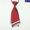Abito 20Cm Cravatta Piccola Tinta Unita Doppio Strato Seta Imitata Corta Da Donna Cravatta Uniforme Scolastica Cravatta A Farfalla