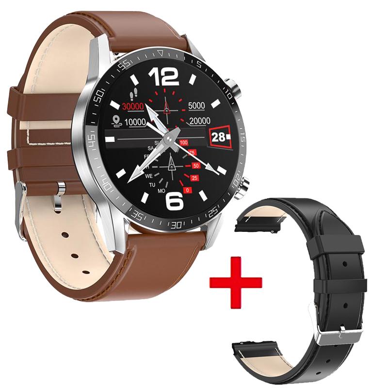 L13 Smartwatch Gt05 Herren Smartwatch EKG PPG Wasserdicht Bluetooth-Anruf Blutdruck Mode Armbänder Armband Fitness Pk L7