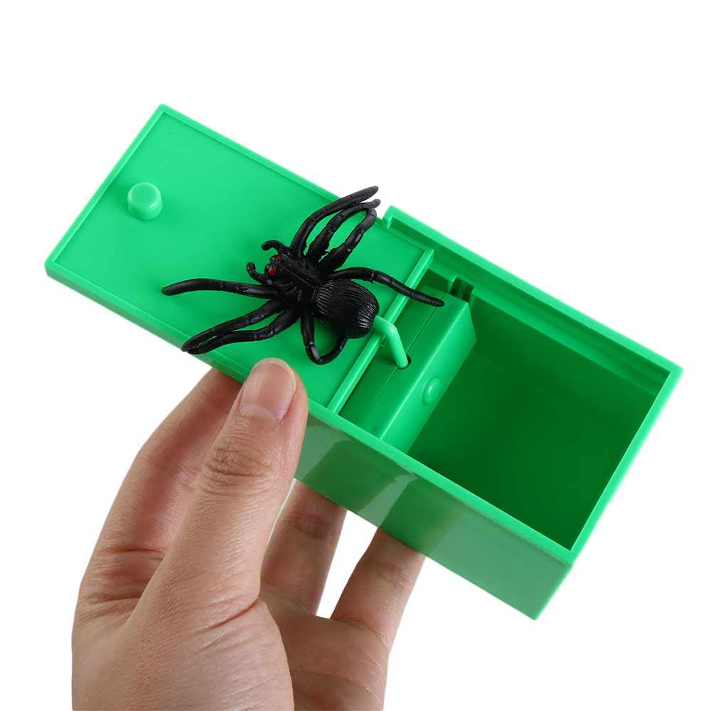 Play Spider Box Funny Terrifying Trick Box Trick Joke Props Mischievous Toys  Friend