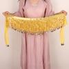 Belly Dance Waist Chain Boho Sequin Tassel Waist Belt Indian Dance Hip Scarf Jazz Dance Show Costumes With Dangling Sequins