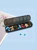 1pc Portable Travel Medicine Box Moisture-proof Pill Organizer Reusable Medicine Box