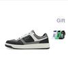 New FILA Targa Round Shield Shoes Breathable And Lightweight Low top Tennis Shoes Men's Black Gray A12M531005FBB