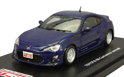 Maßstab Toyota 86 TRD Customization Concept Galaxy Blue Silica Fertigprodukt LA-X 1/43