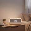 Speaker Clock Multifunctional with Alarm Rechargeable Sound Machine for Heavy