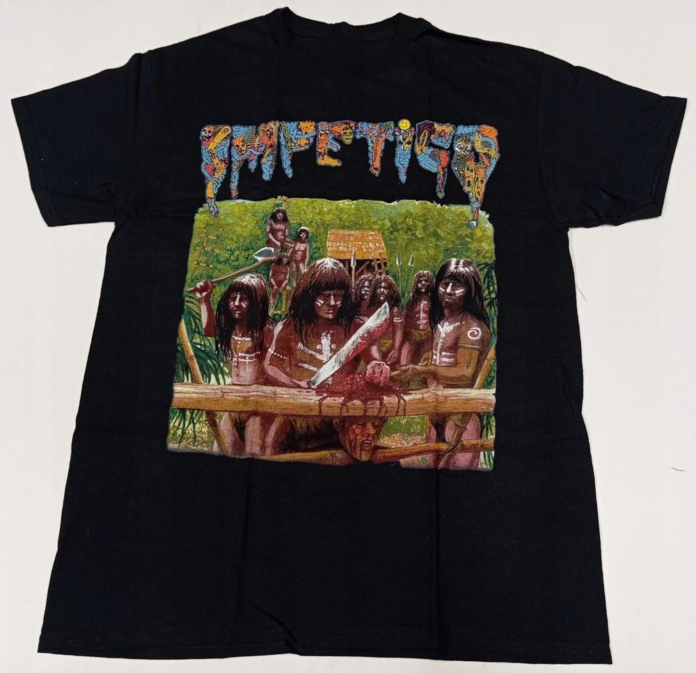 Retro Impetigo Band Short Sleeve Cotton Black All Size T Shirt EN782 Unisex T-Shirt L