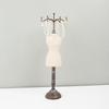 Velvets Covered Wood Jewelry Display Stand with Elegant Design Suitable for Secure Necklace and Bracelet Exhibition