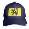 Flanders Flag Baseball Cap Tea Hat Hiking Hat Fashionable Snap Back Hat Caps Women Unisexs
