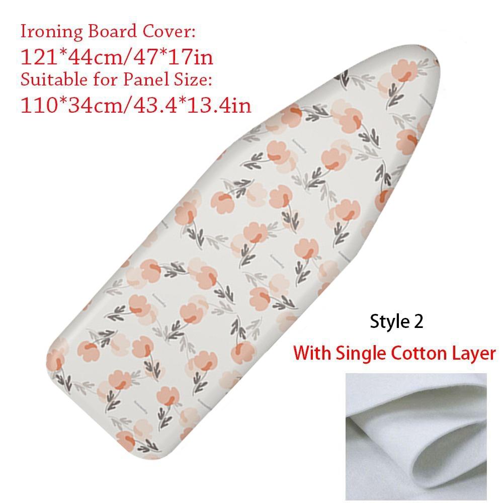Funda universal para tabla de planchar, almohadilla gruesa estampada, acolchada, de alta calidad
