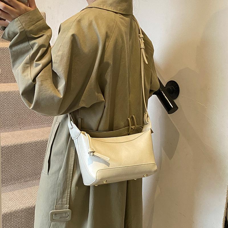 

Популярные сумки, женские повседневные сумки через плечо от Foreign, высококачественные сумки на одно плечо подмышкой белый