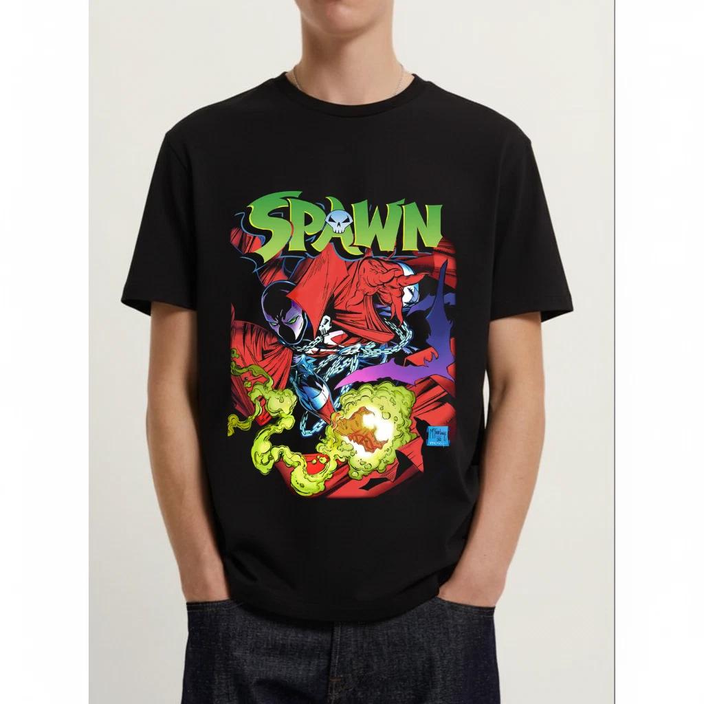 Spawn Graphic Black Reprint Unisex T-Shirt (Size S–5XL) M