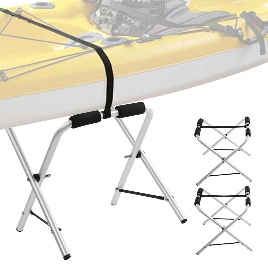 Kayak Place Bracket Aluminium Alloy Portable Canoe Rack Stand Fixing Surfboard Accessory