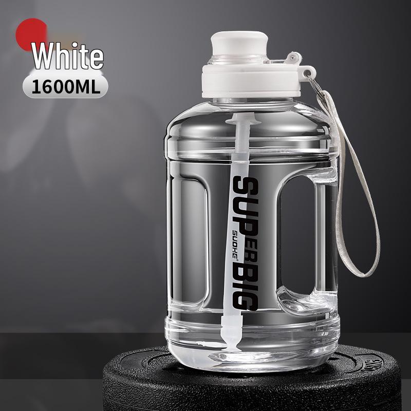 Ton Ton Durable High-Temp Resistant Outdoor Sports Water Bottle with Straw