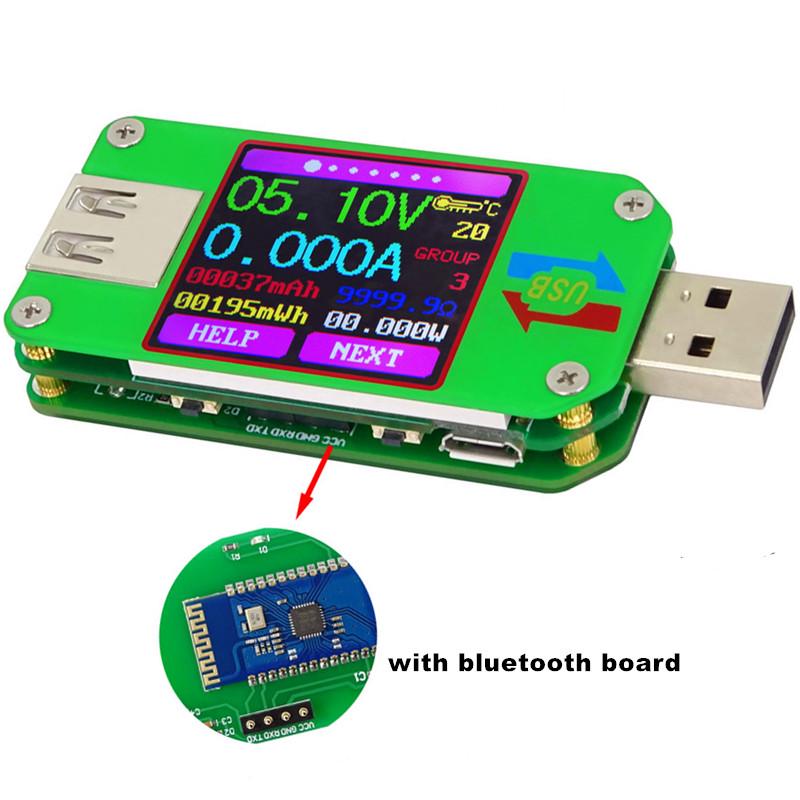 UM Series USB Color Display Tester Micro Voltage Meter Current Detector Voltmeter Battery Charge Measurement