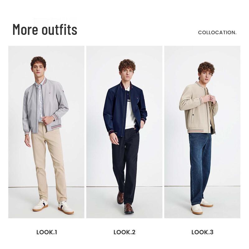 Navigare Men's Casual Triple-Proof Baseball Jacket