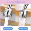 Kitchen Faucet Extender Nozzle With Stainless Steel Durable Material For Splash Prevention And Easy Installation