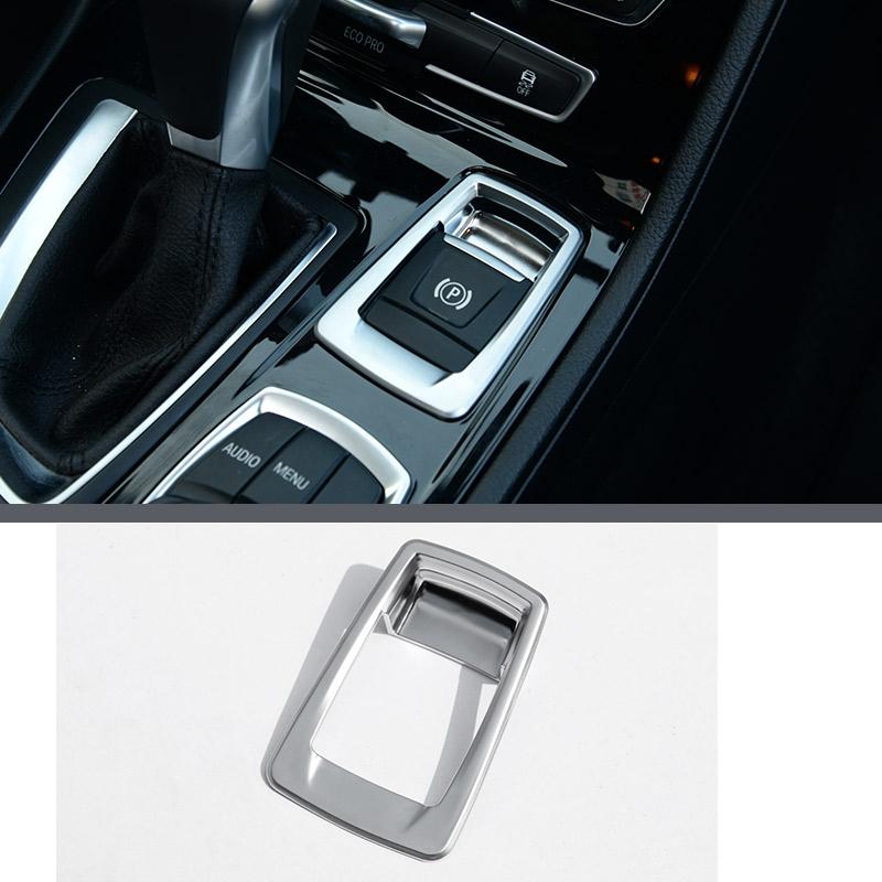 

For BMW F46 LCI 2 Series Gran Tourer 2016 2017 2018 Car Interior ABS Silver Sticker Gear Shift Panel Cover Trim 8