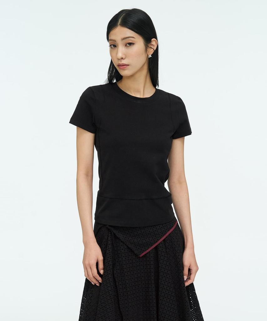 Anggae Parallel T-Shirt Black