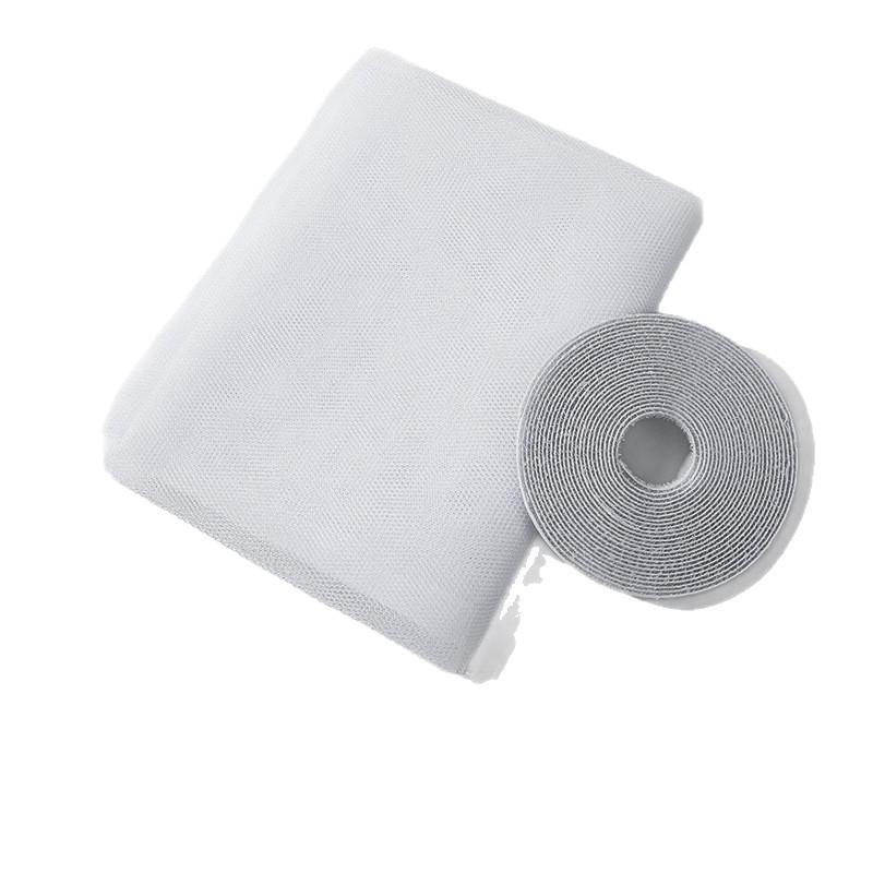 Invisible Self-Adhesive Mosquito Net: Easy-to-Remove, Washable Mesh Screen With Magic Tape