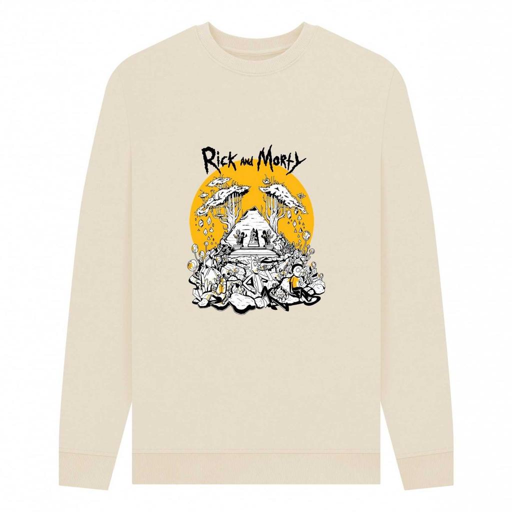 Rick And Morty Unisex Adult Rest and Ricklaxation Sweatshirt