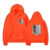 Attack on Titan Survey Corps Men's Hoodies Boys Harajuku Girls Pullover Fancy Music Gift Loose Comfortable Sweatshirt