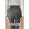 Women High Waist Thickened Fleece Thermal Leggings Outer Wear Winter Warm Pants